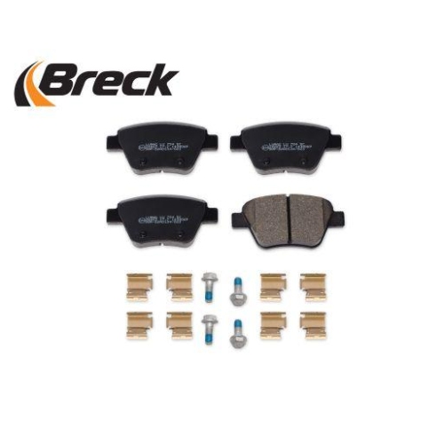 BRECK Bremsbelagsatz, Scheibenbremse 24563 00 704 00