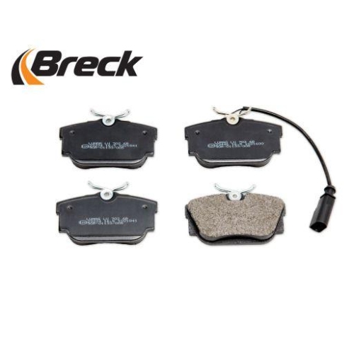BRECK Bremsbelagsatz, Scheibenbremse 23224 00 702 10
