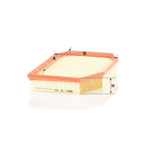 MANN-FILTER Luftfilter C 30 003