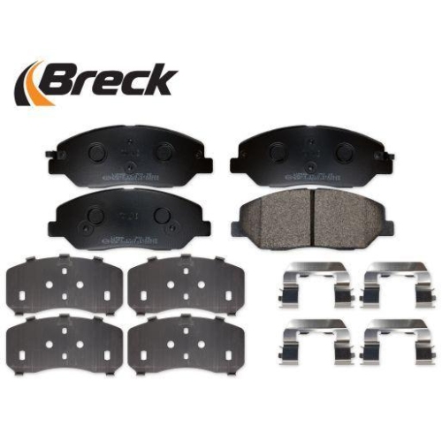 BRECK Bremsbelagsatz, Scheibenbremse 24351 00 701 00