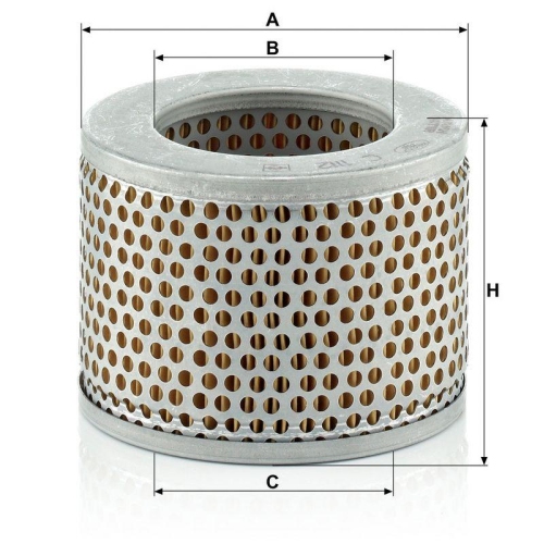 MANN-FILTER Filter, Kurbelgeh&auml;useentl&uuml;ftung C 1112