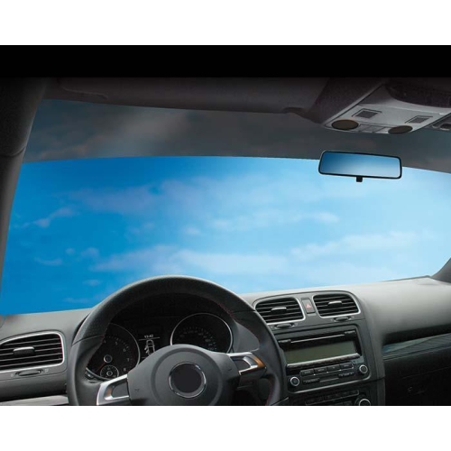 TOPSTRIPE Blendstreifen T&ouml;nungstreifen Windschutzscheibe Foliatec gr&uuml;n-schwarz