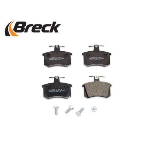 BRECK Bremsbelagsatz, Scheibenbremse 21144 00 704 00