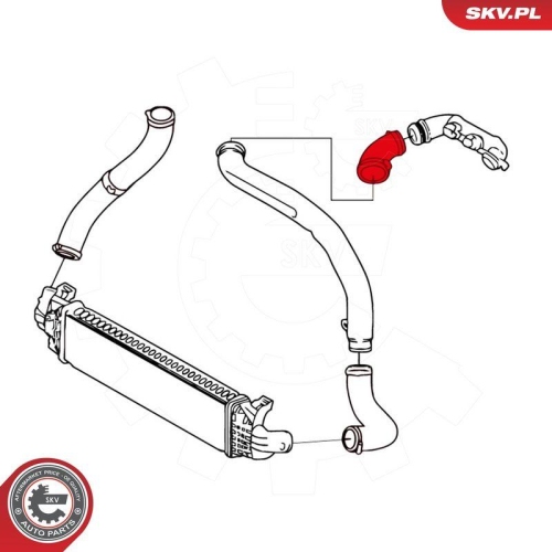 ESEN SKV Ladeluftschlauch 24SKV724