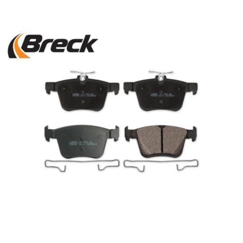 BRECK Bremsbelagsatz, Scheibenbremse 25008 00 704 00