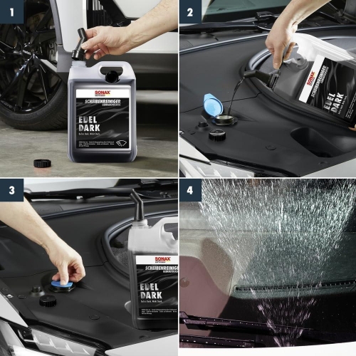 SONAX ScheibenReiniger gebrauchsfertig Edeldark 5 Liter 01705000