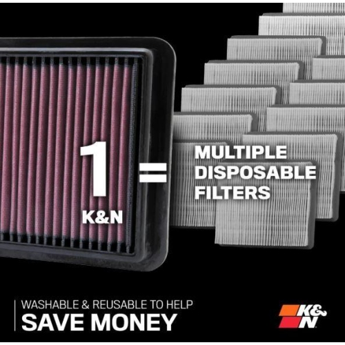 K&N Filters Luftfilter 33-3049