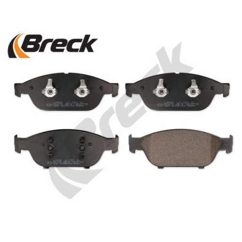 BRECK Bremsbelagsatz, Scheibenbremse 25158 00 551 00