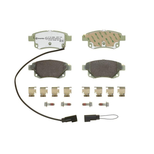 BREMBO Bremsbelagsatz, Scheibenbremse BEYOND LINE - Greenance P 24 066G