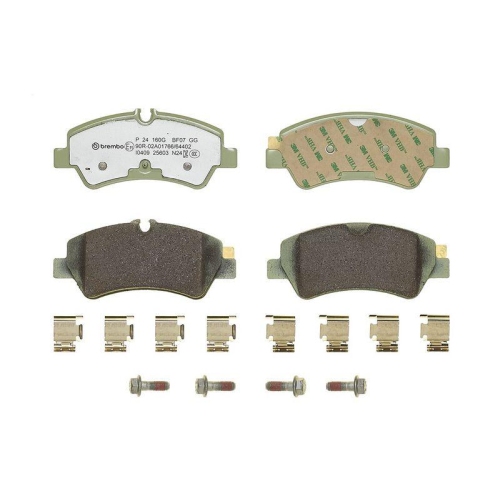 BREMBO Bremsbelagsatz, Scheibenbremse BEYOND LINE - Greenance P 24 160G