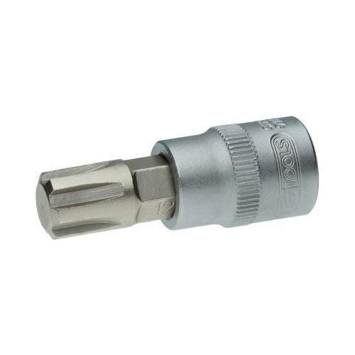 3/8 Zoll Bit-Stecknuss f&uuml;r RIBE-Schrauben, M12, L&auml;nge 48 mm KS TOOLS 917.3928