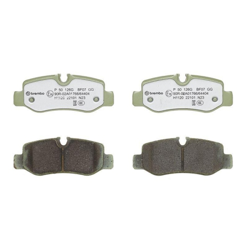 BREMBO Bremsbelagsatz, Scheibenbremse BEYOND LINE - Greenance P 50 126G