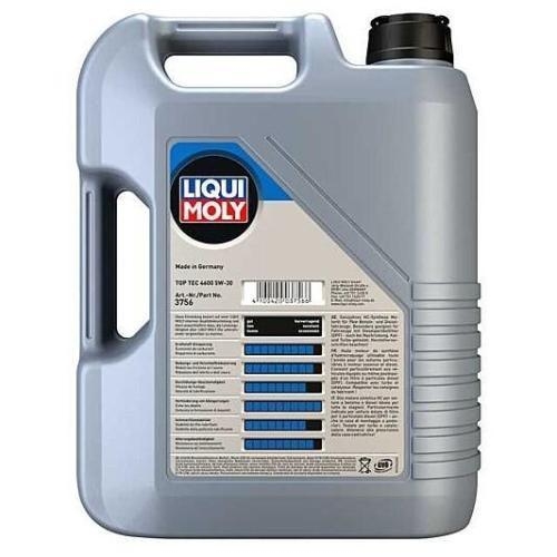 LIQUI MOLY Motoröl Top Tec 4600, 5W-30, 15-Liter 3 Kanister - Art.Nr. 3756