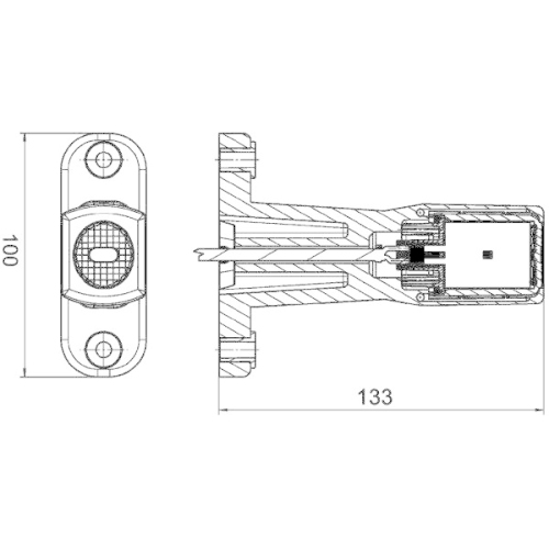 HELLA Umrissleuchte 2XS 011 768-031