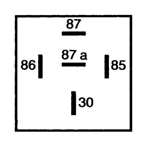 HELLA Relais, Arbeitsstrom 4RD 933 332-201
