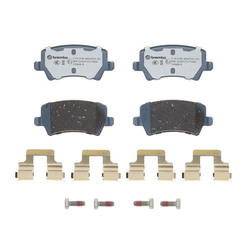 BREMBO Bremsbelagsatz, Scheibenbremse BEYOND LINE - EV P 24 078E