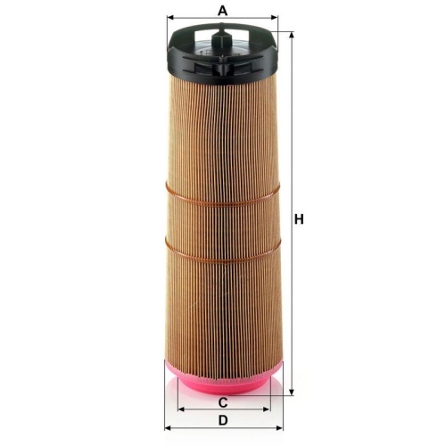 MANN-FILTER Luftfilter C 12 133/1