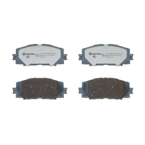 BREMBO Bremsbelagsatz, Scheibenbremse BEYOND LINE - EV P 83 106E