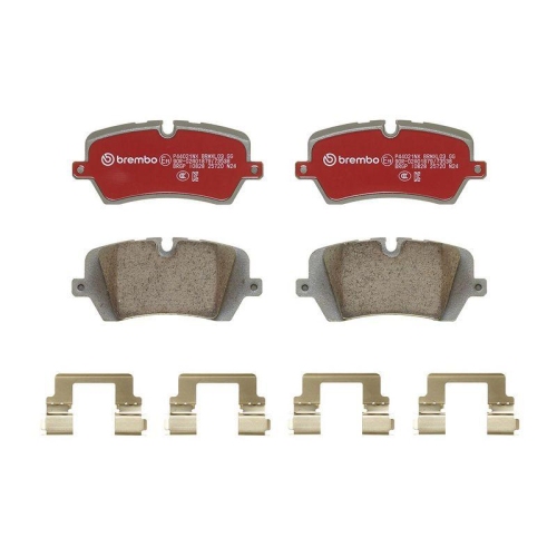 BREMBO Bremsbelagsatz, Scheibenbremse XTRA LINE - Ceramic P44021NX