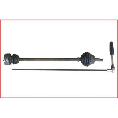 KS Tools Antriebswellen-Stecknuss-Satz 150.1740, 4-tlg. M8-M14