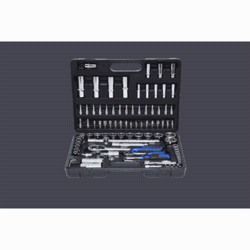KS Tools 1/4 Zoll + 1/2 Zoll CHROMEplus Steckschl&uuml;ssel-Satz, 94-teilig 918.0694