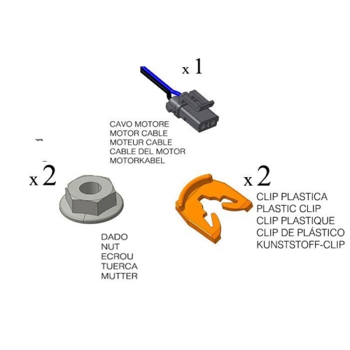 ELECTRIC LIFE Fensterheber ZR RN75 L