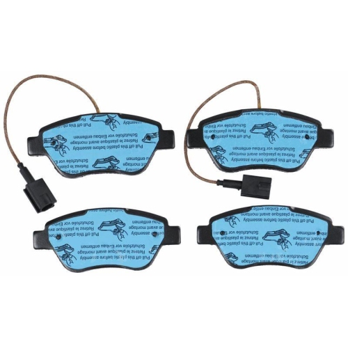 TRW Bremsbelagsatz, Scheibenbremse COTEC GDB1842