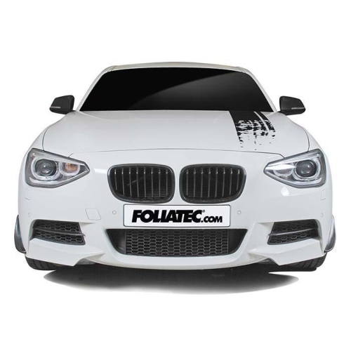 Car Design Sticker STRIPES Aufkleber Auto 22X150CM schwarz matt Foliatec 33911