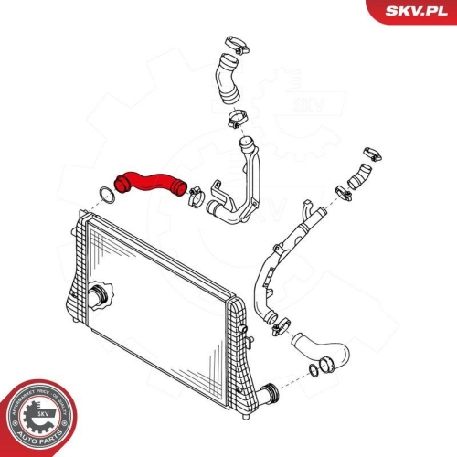 ESEN SKV Ladeluftschlauch 24SKV055