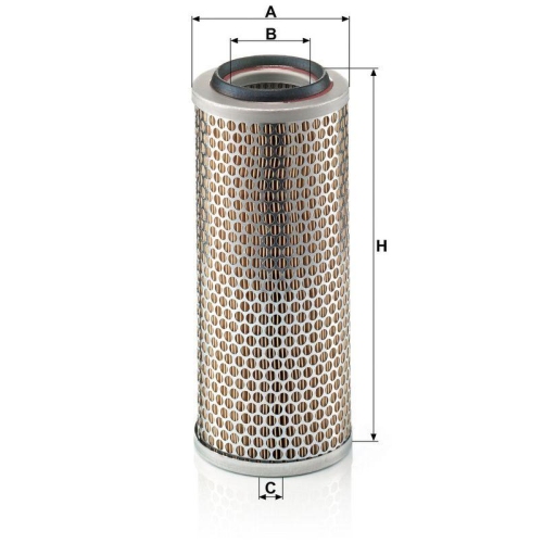 MANN-FILTER Luftfilter Piclon C 13 114/4
