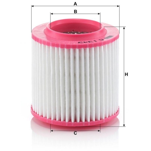 MANN-FILTER Luftfilter C 1343