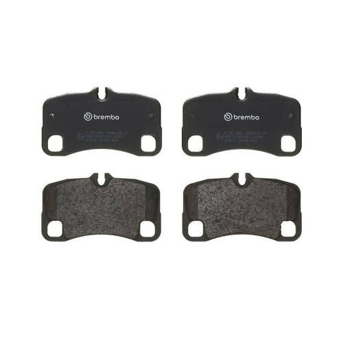 BREMBO Bremsbelagsatz, Scheibenbremse PRIME LINE P 65 035