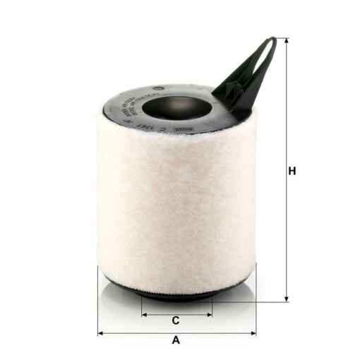 MANN-FILTER Luftfilter C 1361