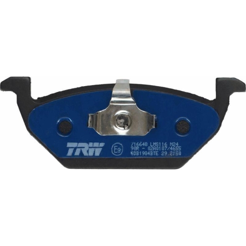 TRW Bremsbelagsatz, Scheibenbremse ELECTRIC BLUE GDB1984BTE