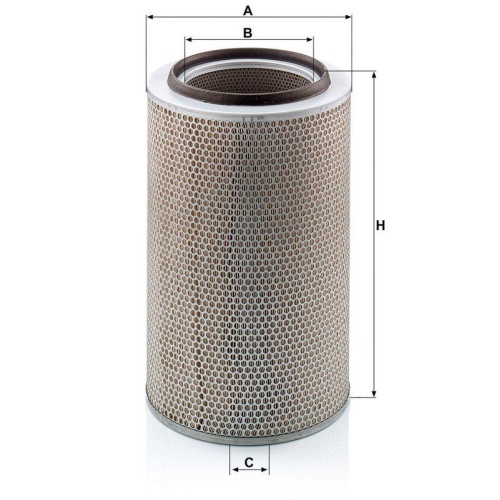 MANN-FILTER Luftfilter Piclon C 30 850/2