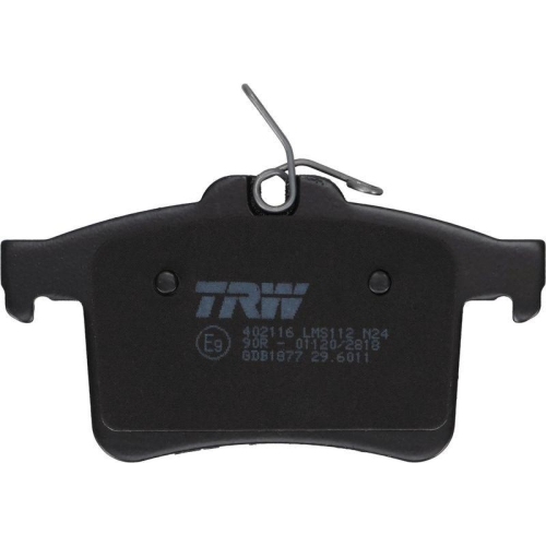 TRW Bremsbelagsatz, Scheibenbremse GDB1877