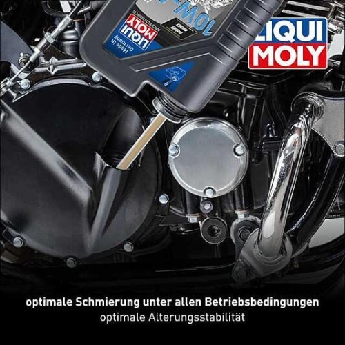 Motoröl LIQUI MOLY 3044 Motorbike 4T 10W-40 mineralisch 4 Takt Motoren 1 Liter