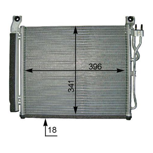 MAHLE Kondensator, Klimaanlage BEHR *** PREMIUM LINE *** AC 591 000P