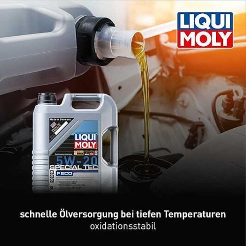 LIQUI MOLY Motoröl Special Tec F Eco, 5W-20, 20-Liter Kanister - Art.Nr. 3842