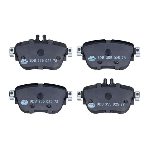 HELLA Bremsbelagsatz, Scheibenbremse 8DB 355 025-781