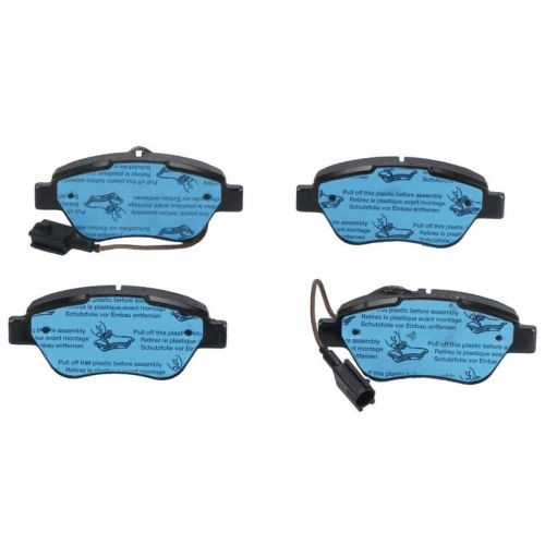 TRW Bremsbelagsatz, Scheibenbremse COTEC GDB1891