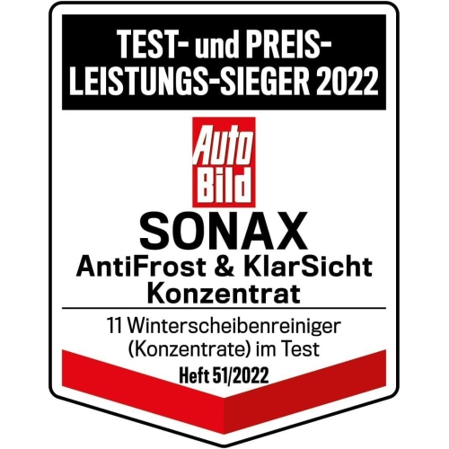 SONAX AntiFrost+KlarSicht Konzentrat Citrus 25 l Frostschutzmittel 03327050
