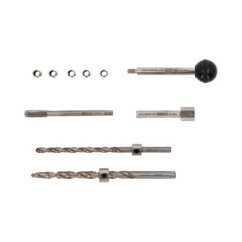 Injektor-Befestigungsschrauben-Reparatur-Satz f&uuml;r Mercedes CDI, 9-tlg KS TOOLS