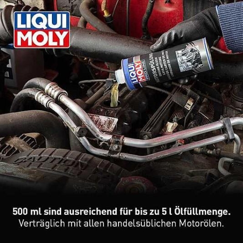 LIQUI MOLY 2425 Pro-Line Motorsp&uuml;lung Motor Reiniger Additiv &Ouml;l Zusatz 6 Liter