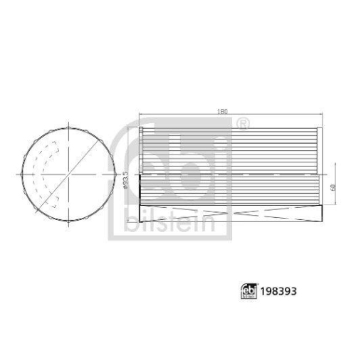 FEBI BILSTEIN Luftfilter 198393