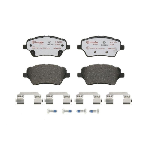 BREMBO Bremsbelagsatz, Scheibenbremse XTRA LINE P 24 151X