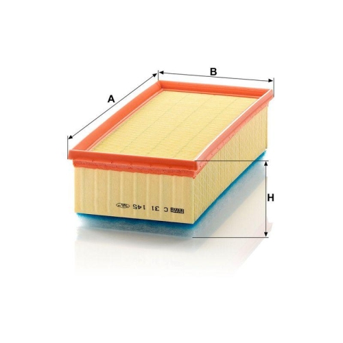 MANN-FILTER Luftfilter C 31 145