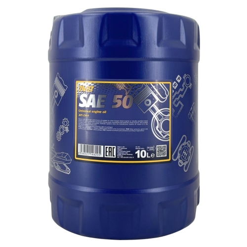 Motor&ouml;l Motoren&ouml;l Mannol SAE 50 10 Liter Kanister MN7407-10