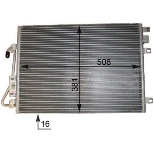 MAHLE Kondensator, Klimaanlage BEHR *** PREMIUM LINE *** AC 802 000P