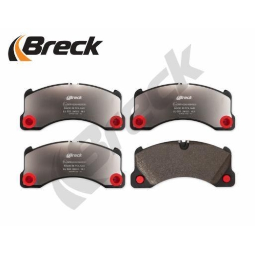 BRECK Bremsbelagsatz, Scheibenbremse 24553 00 553 00